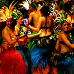 Members of Polinetia Fa'atasi perform their winning dance at Pasifika by Nature. Photo - Jade Beale.