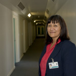 Rae Timue is a receptionist at the Hilda Ross House at Waikato Hospital, Hamilton.