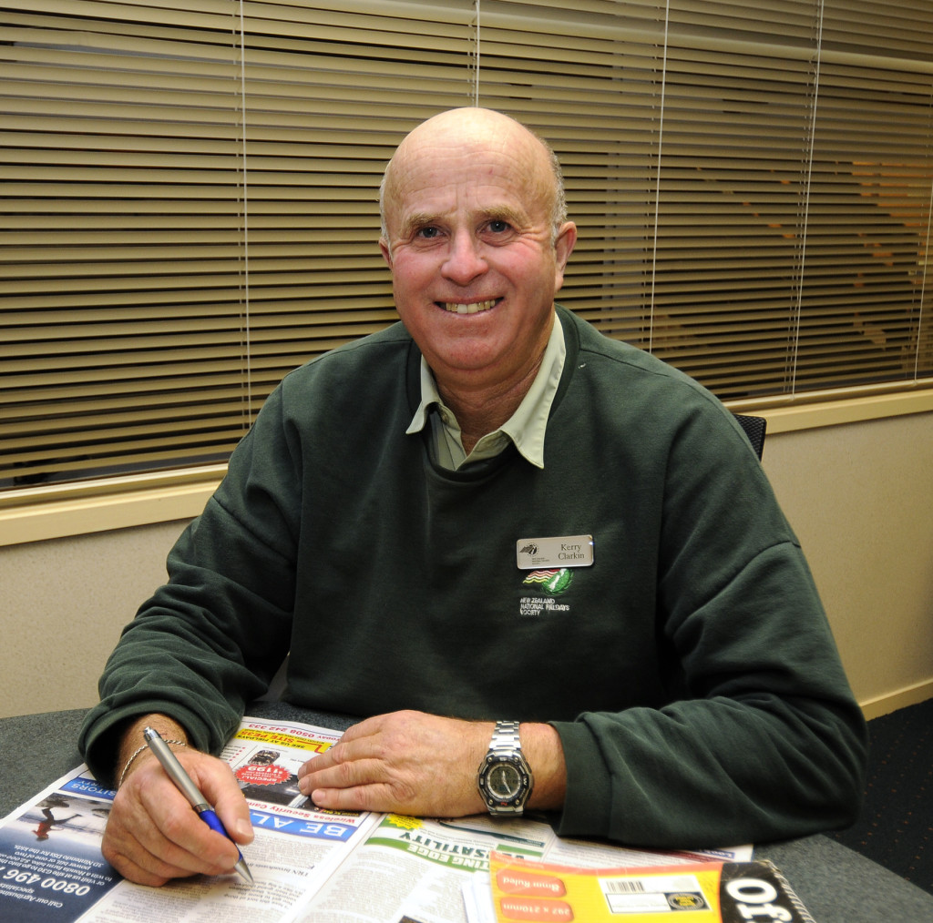 Volunteer coordinator Kerry Clarkin will be involved in his 40th Fieldays this year.