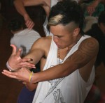 Cruze Nahu-Nikau of Ngaruawahia dance group gets ready for Auckland Hip Hop competition.