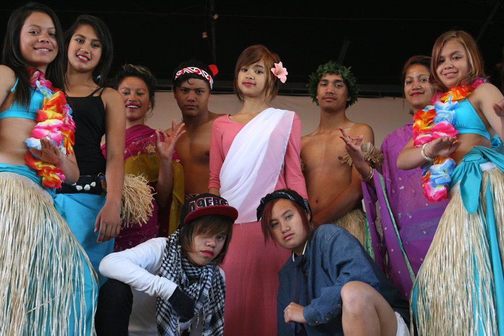 Huntly College on the rise: (From left) Desiree Berryman, Zyarna Tarapata, Jazz Tumohe, Rawiri Nepe, Reiata Whanga-Katipapahi, Tiwai Watene, Meretiana Rapana, and Lyric Paki. (Front) Olive Timothy & Hanuere Tauroa. Huntly College on the rise: (From left) Desiree Berryman, Zyarna Tarapata, Jazz Tumohe, Rawiri Nepe, Reiata Whanga-Katipapahi, Tiwai Watene, Meretiana Rapana, and Lyric Paki. (Front) Olive Timothy & Hanuere Tauroa.
