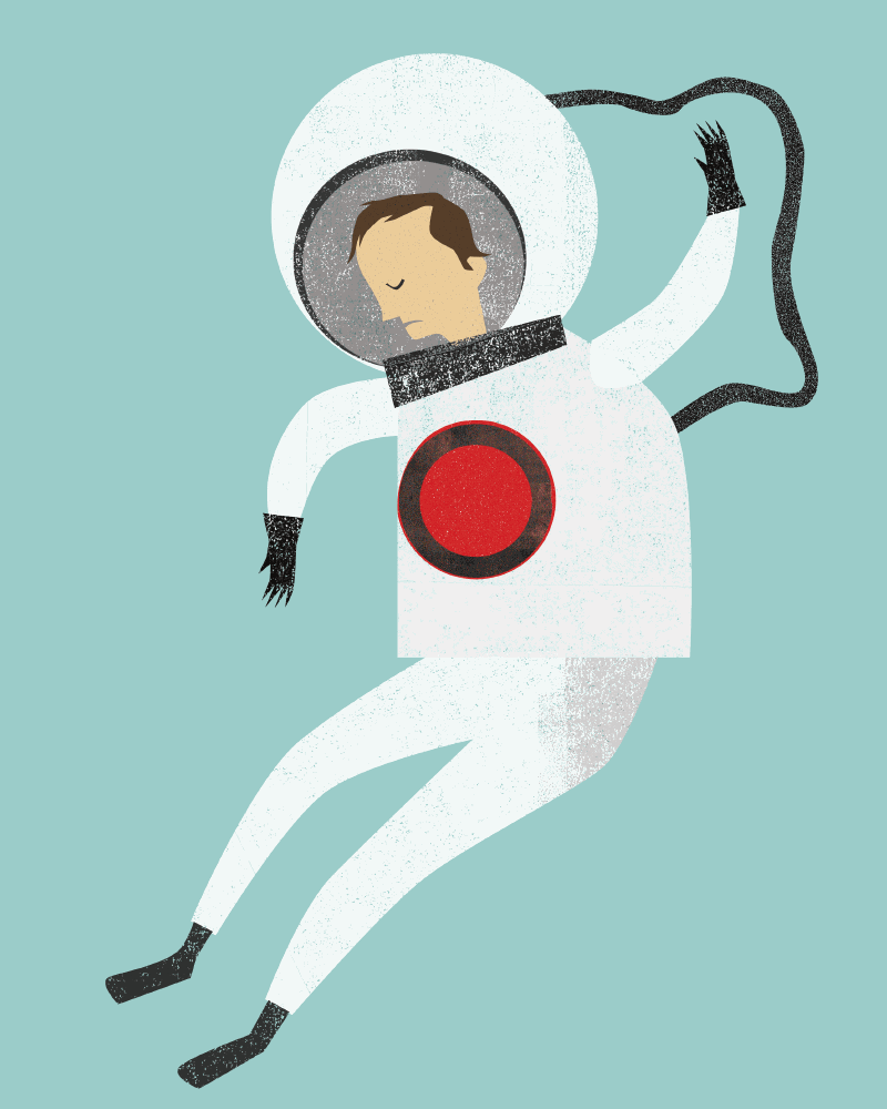 Spaceman by featured artist Gary Venn. Picture Supplied. 
