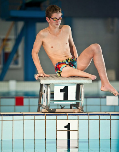 Paralympian swimmer Jesse Reynolds. Photo: Aaron Radford