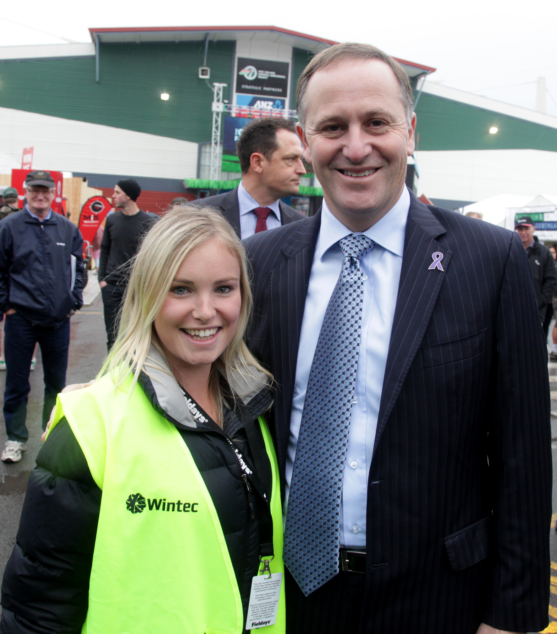 Wintec Journo Zoe Hunter meets John Key