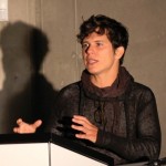 Anthony Goicolea speaks at Wintec's SPARK week.