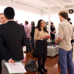 IT students and industry representatives 'dating'. Photo: Nikita Oliver.