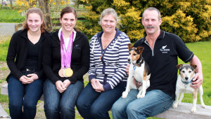 Gray Family Pride - Libby, Phillipa, Glenda, Neil - Photo by Samantha Smith