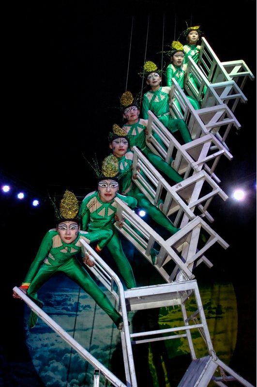 BALANCING ACT: Zirka Circus performers bought 56 new acts with them this tour BALANCING ACT: Zirka Circus performers bought 56 new acts with them this tour