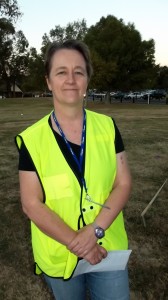 <b>CHUFFED:</b>Annette Evans is full of smiles after the successful event.