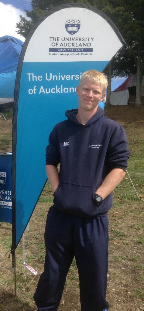 AUCKLAND AMBITION: Matthew Bennett of Rotorua's Western Heights Boys' hopes to row and study for Auckland University. Photo: Matthew Robinson