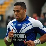 MATTER OF FAITH: Suaia Matagi and his trademark bible verses. Photo: Lex Wright