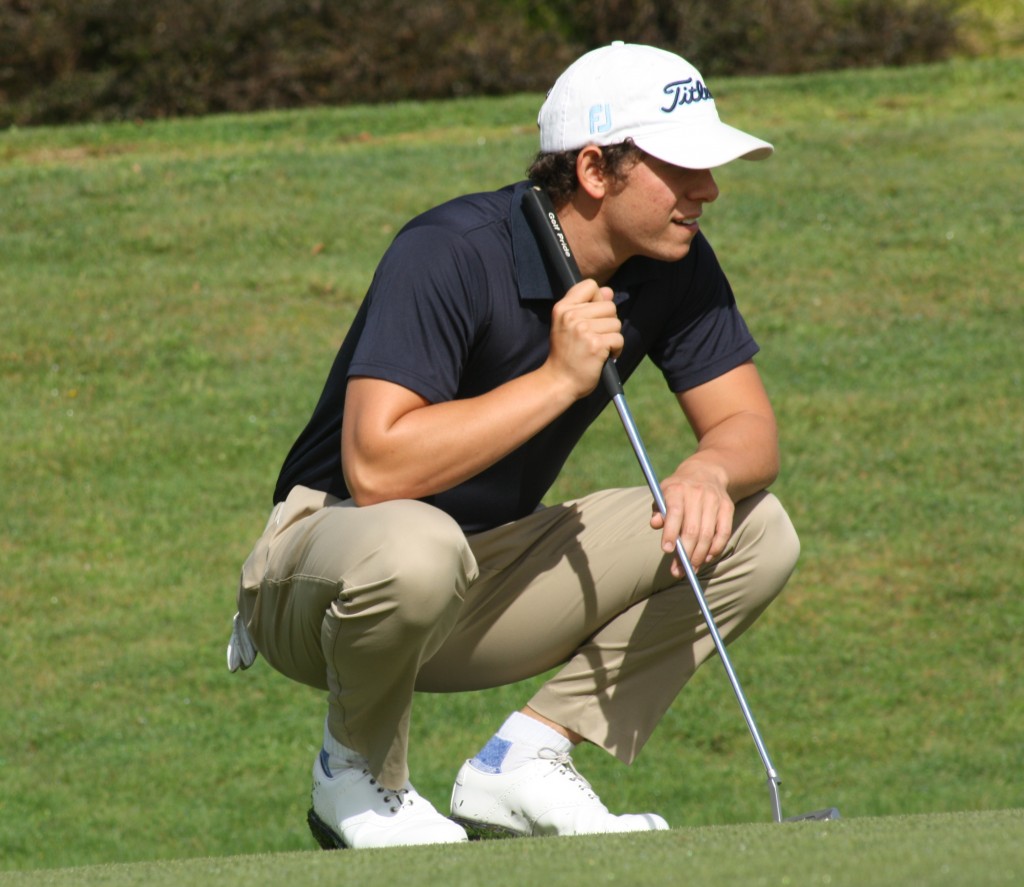 NUMBER ONE: Luke Toomey is at the top of the Order of Merit leaderboard after the NZ Amateur at Manawatu. Photo: Olivia Johnstone