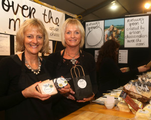 Cheese lovers Sue Arthur and Sheryl Van Dyk
