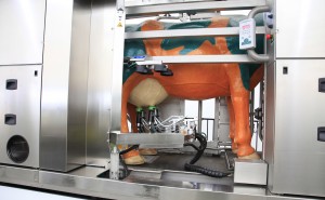 GEA's robotic milker, the MIone. Photo: Craig Richmond