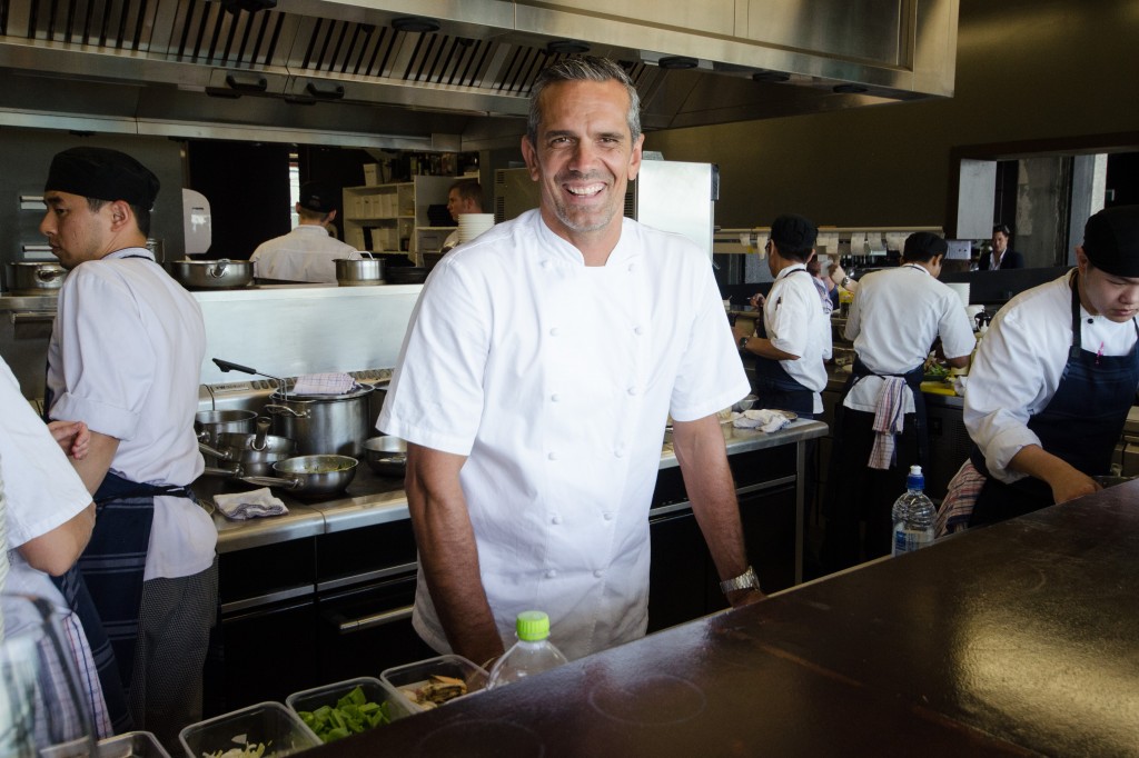 Josh Emett says growing up on a farm gave him a love for good produce. Photo: Brad Roberts