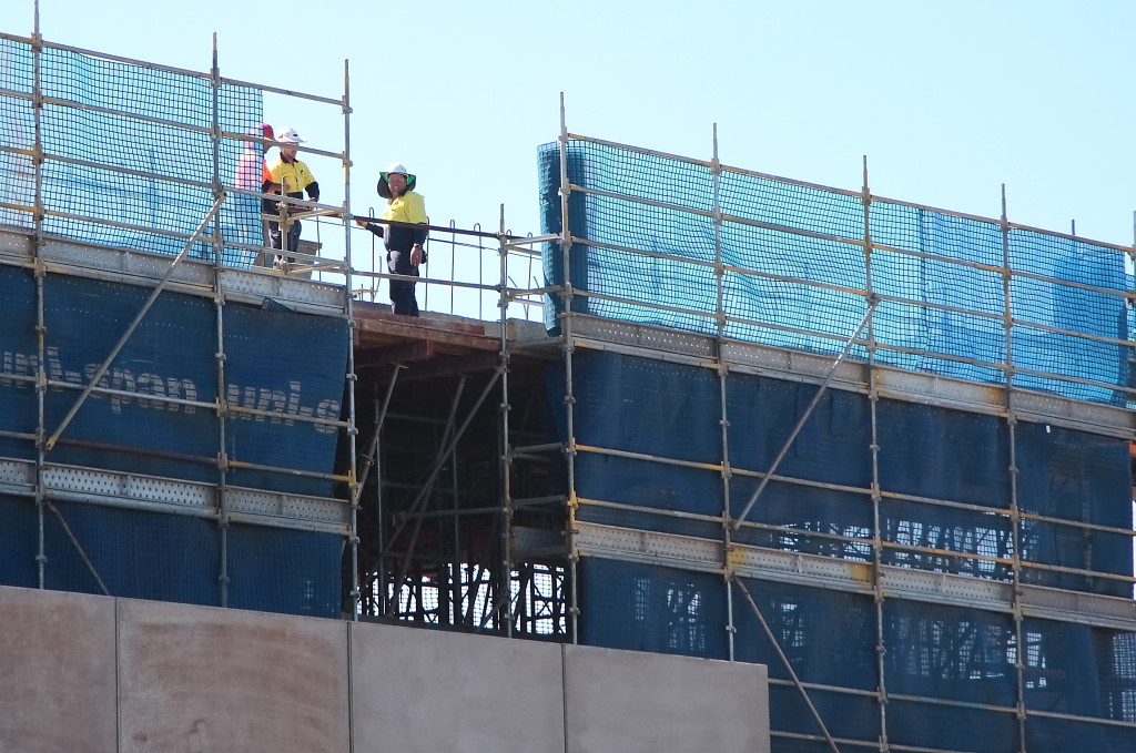 Building activity rose by over 10% over the March Quarter. Photo: Supplied