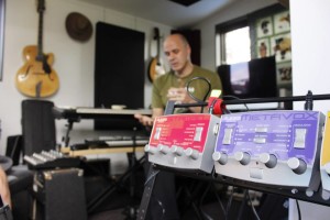 Kent Macpherson: sound engineer at his home studio
