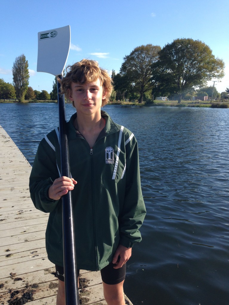 YOUNG AND EAGER: Joe Graham is ready to compete in his first Maadi Cup regatta 