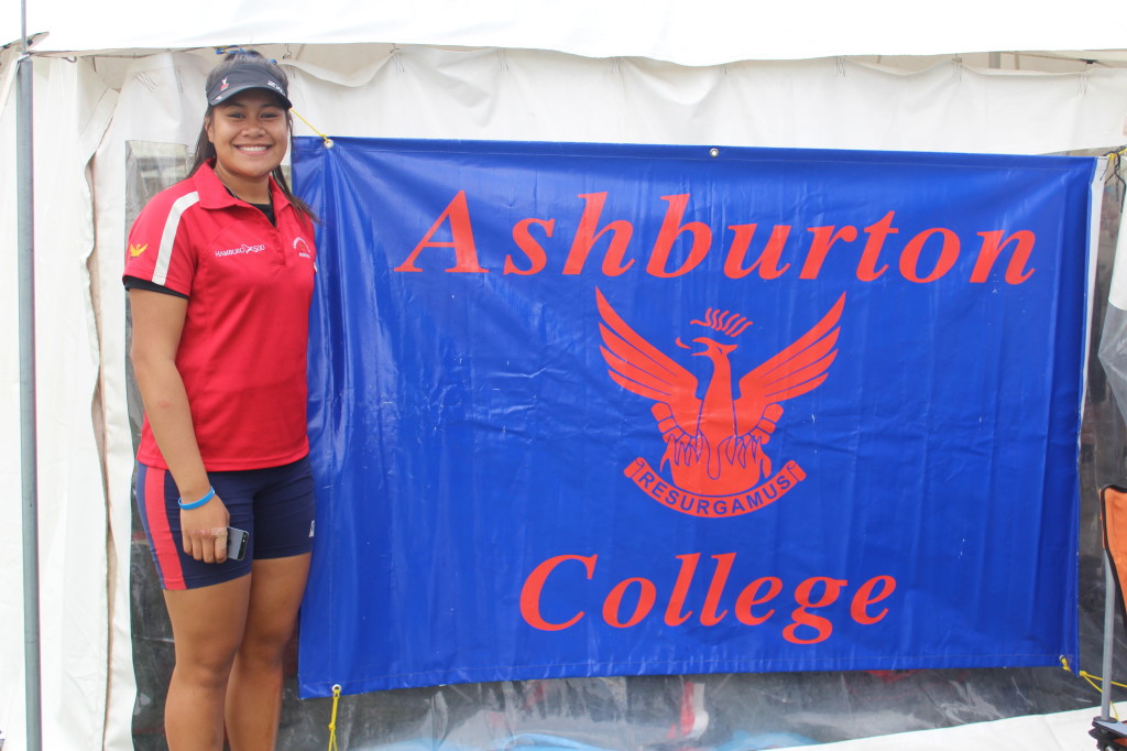 Tessa Puleaga from Ashburton College. Photo: Emmeline Sunnex