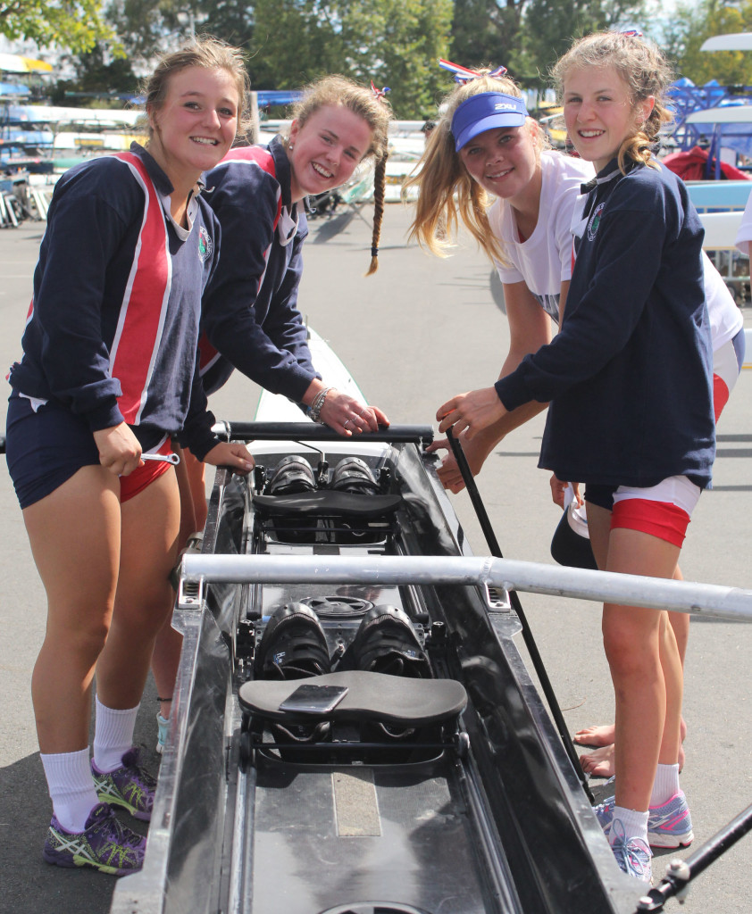 L to R: Caitlyn Fry, Michaela Townshend, Georgia Smith, Reeny Souness 