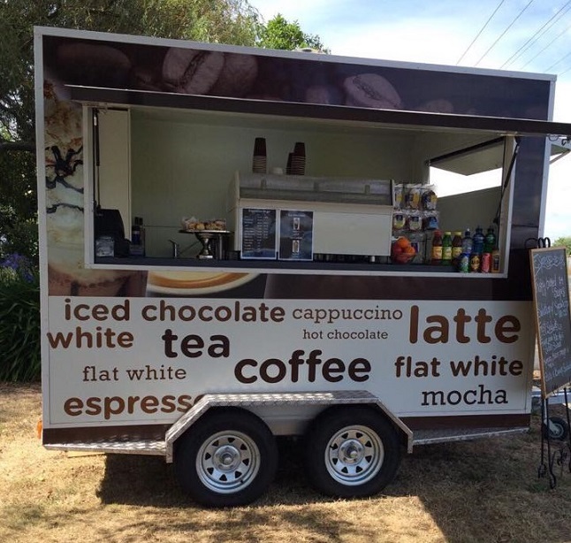 COFFEE ON THE GO: The Espresso to go coffee cart that was stolen. Photo supplied by Espresso to go