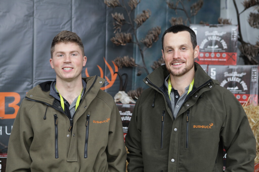 Tim Dunn and Toby Nicholls are first timers to Fieldays. Photo: Kelsy Carter