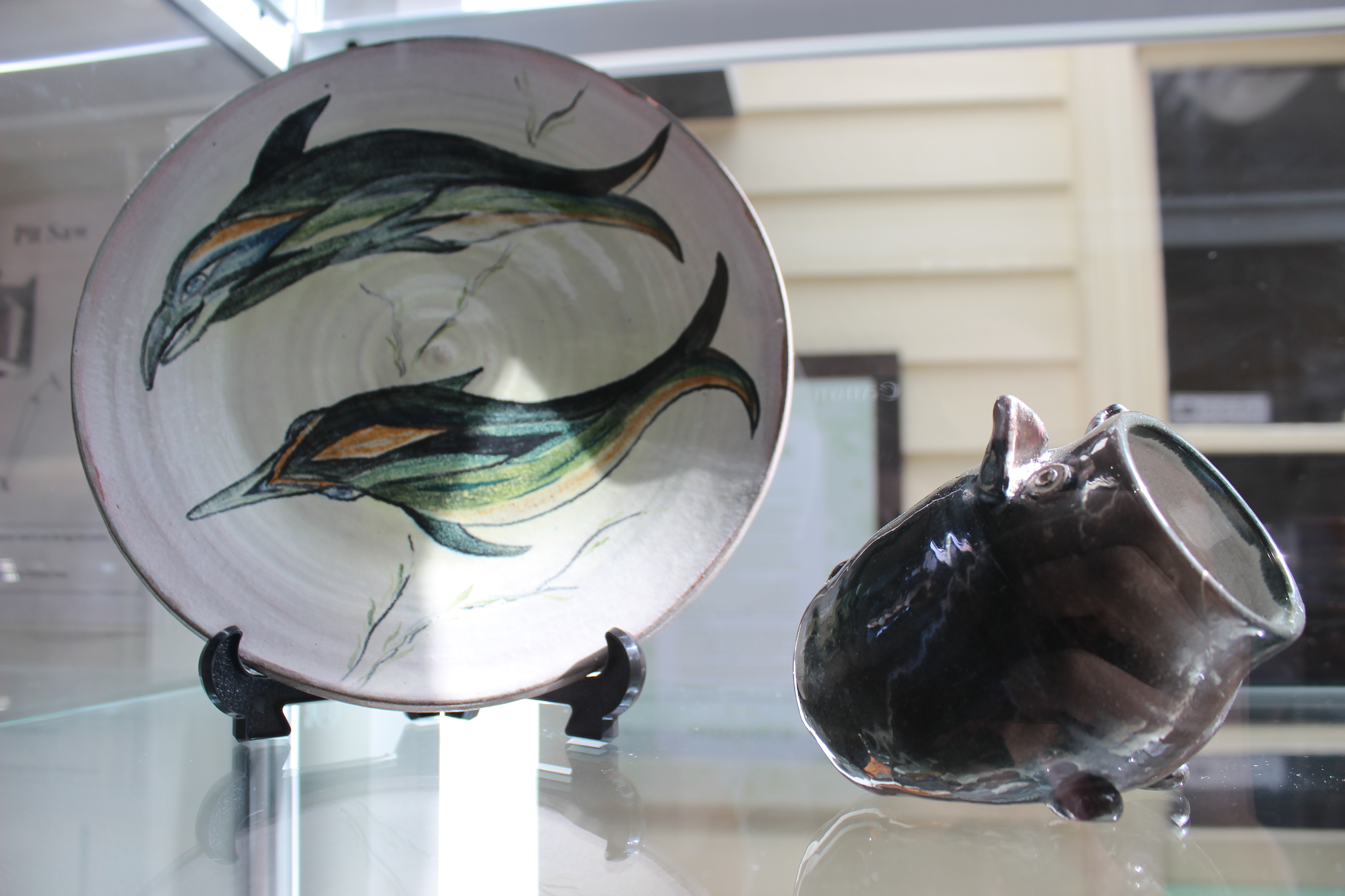 Pig Out: Local potters are turning out to see Lissaman's well-known work.