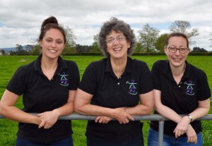 MUSIC MOVES ME TRUSTEES: Kath Woodly (centre) and Vicki Jones (right) with fellow trustee Helen McGann. Photo supplied.