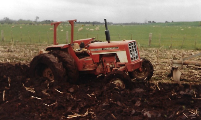 Gavins first tractor - 