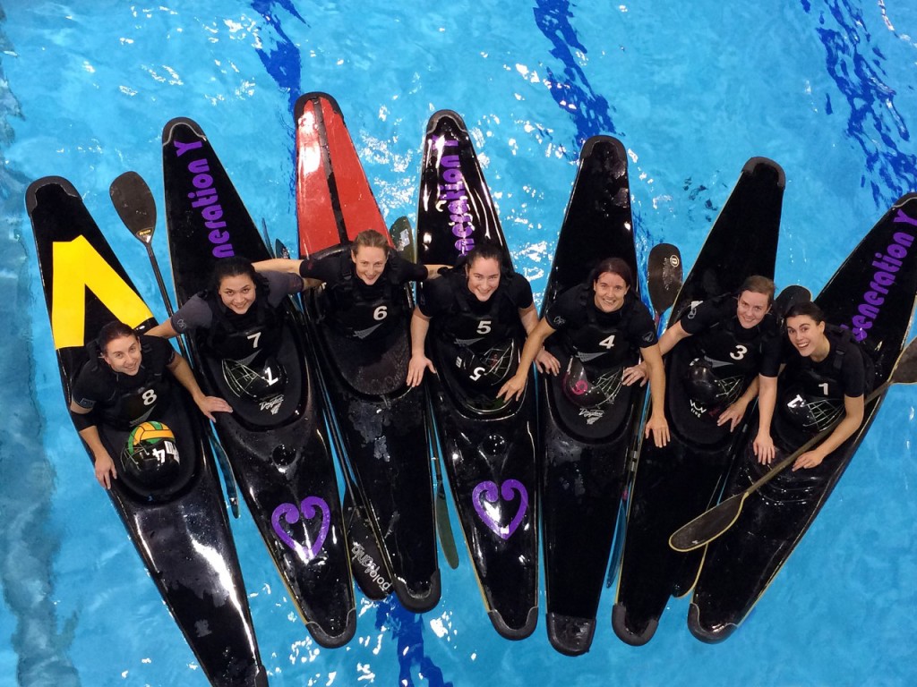 New Zealand canoe polo teams are heading to Europe for the world champs. Photo: Rachel Binning