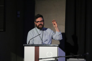 Christopher Doyle presenting a powerpoint about his business Christopher Doyle & Co. Photo:Zhandre Oosthuysen