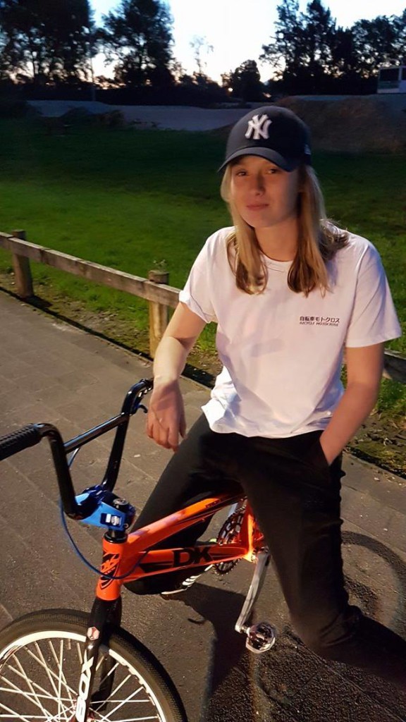 Courtney Brunton is drawing on BMX and the Japanese car industry for her clothing design inspiration.