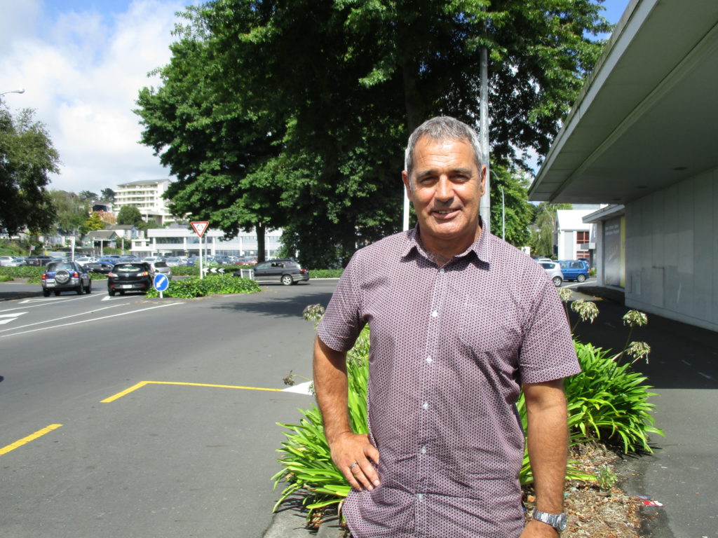 Geoff Taylor is pushing for development of the Waikato River in Hamilton. Photo: Amelia Christensen-Rose